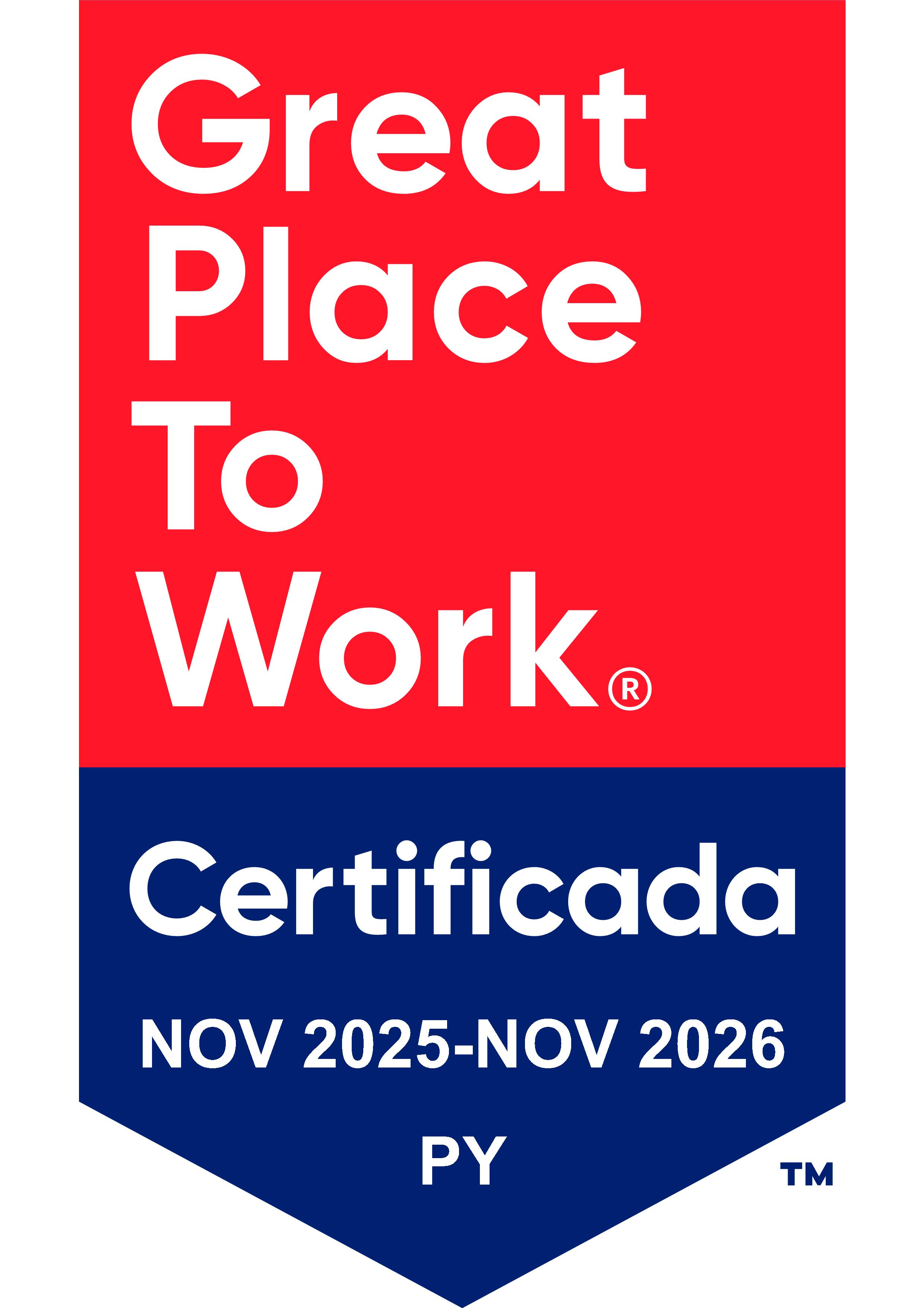 GREAT PLACE TO WORK 2026